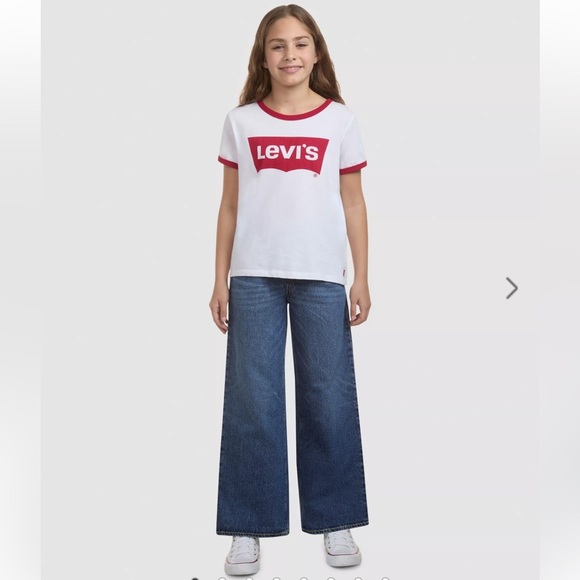 Levi's HIGH RISE BAGGY BIG GIRLS Size 12 NWT - Picture 1 of 12